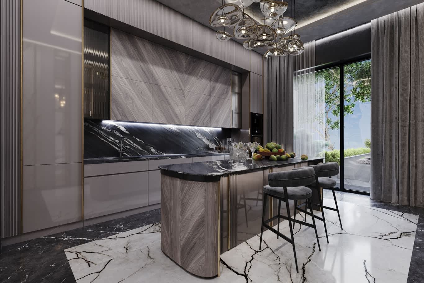 marble kitchen sink ideas