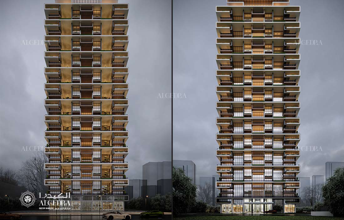 تصميم برج دبي