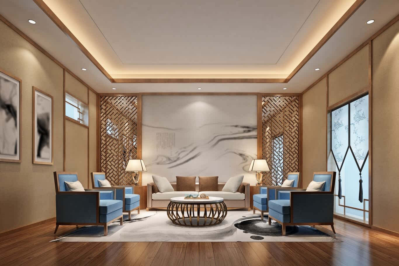 grand reception hall design