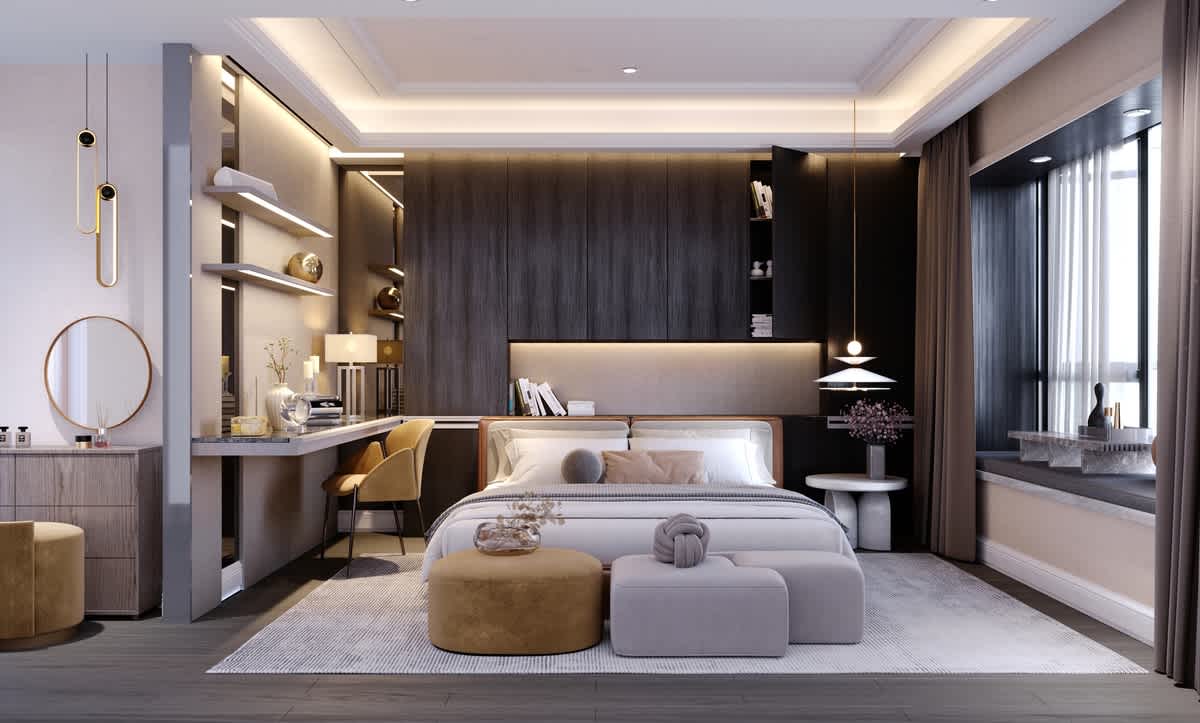bedroom ceiling interior design