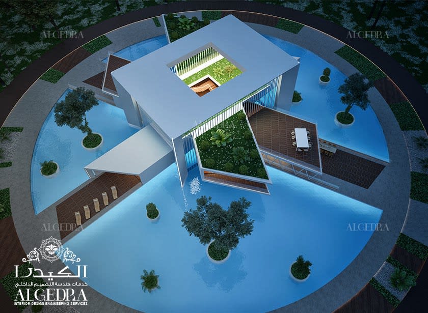 منازل الهندسة المعمارية والتصميم