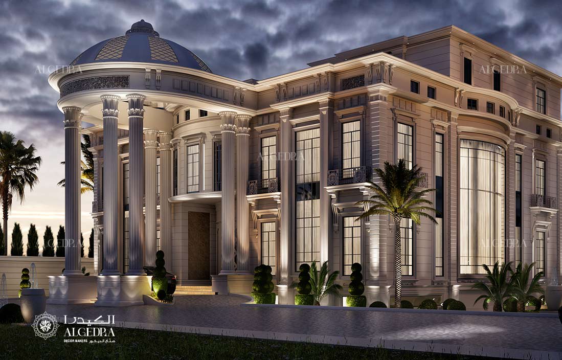 exterior modern villa design