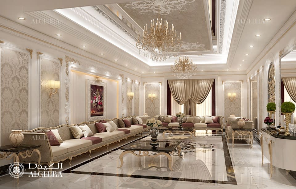 luxury majlis decor