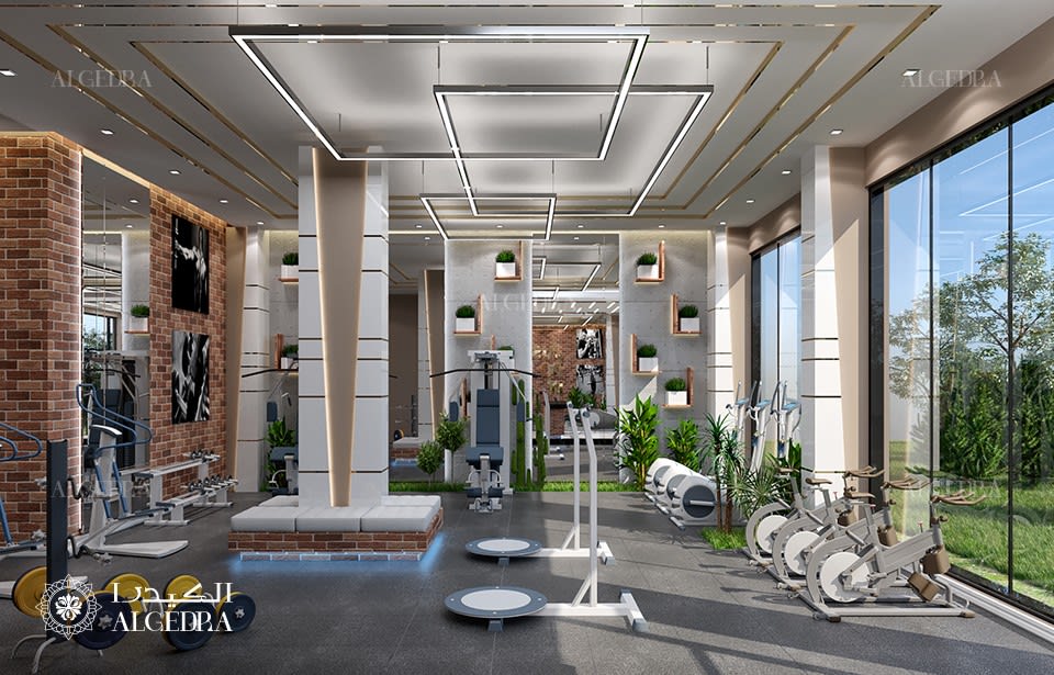 fitness center in beladbont resort