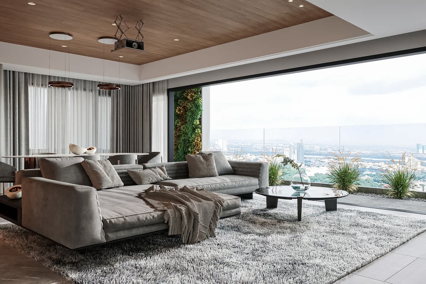 Modern luxury penthouse