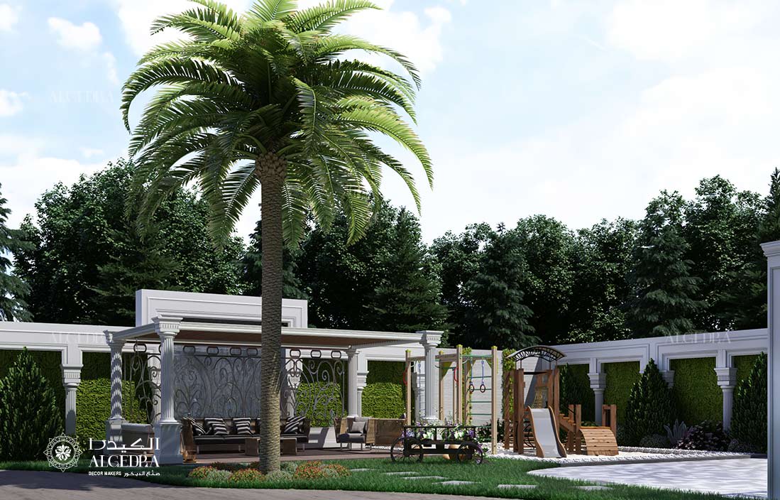 Villa landscape design plan