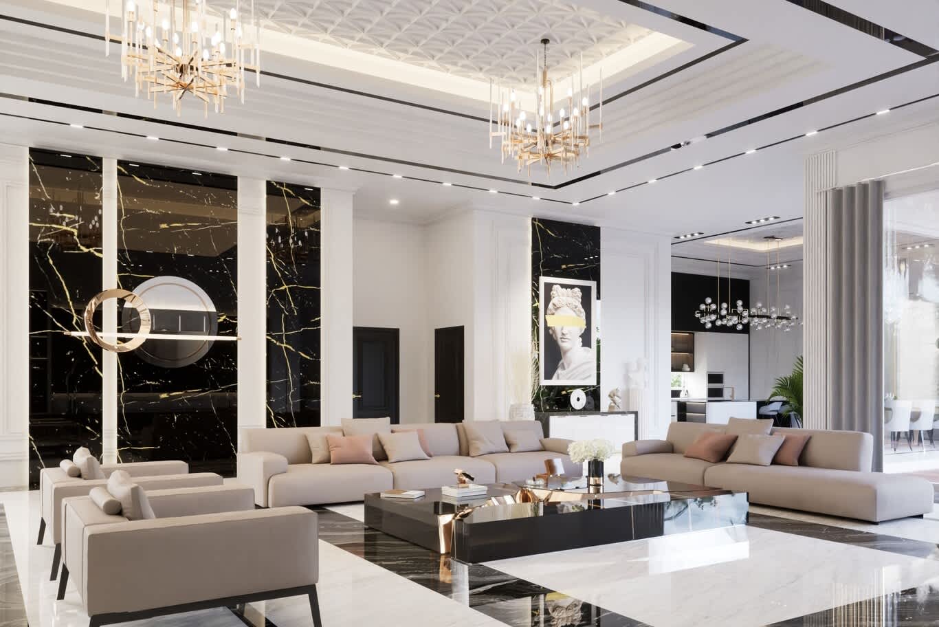 luxury palace design Doha