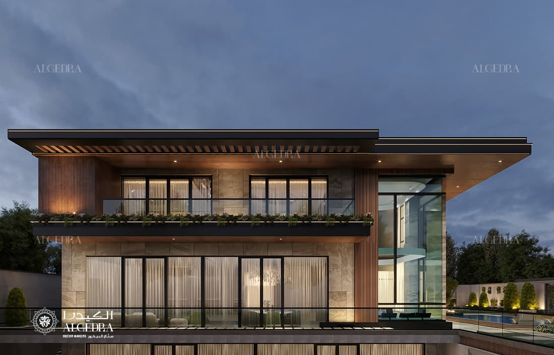 villa exterior design