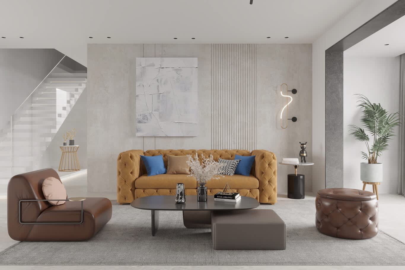 living room design UAE
