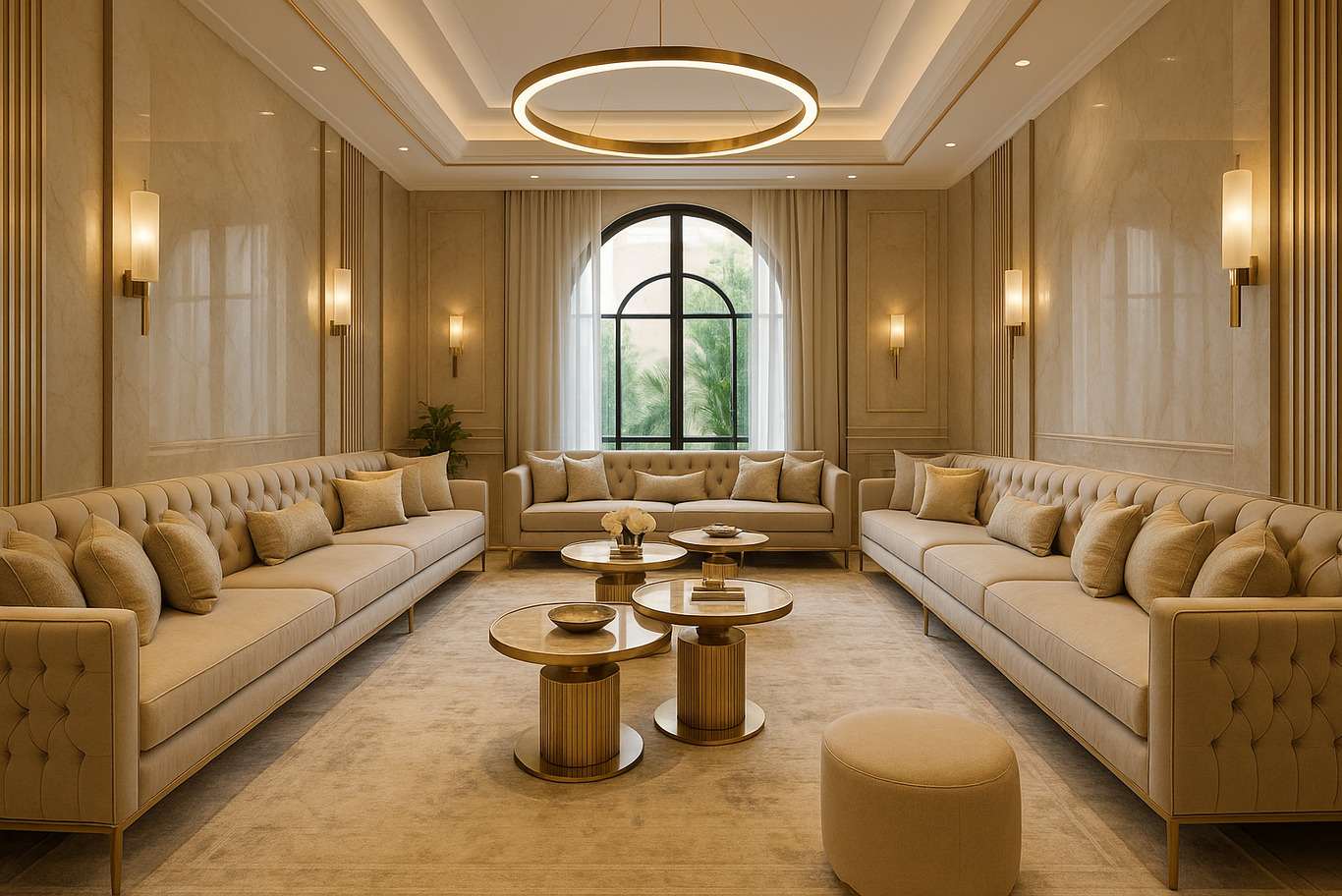 شركة تصميم داخلي للمجالس في دبي