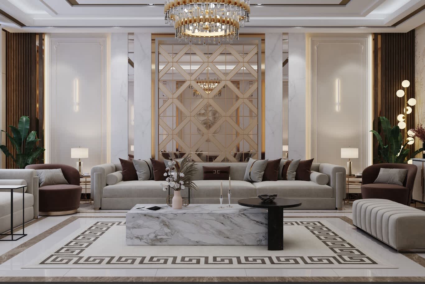 luxury villa interior design dubai