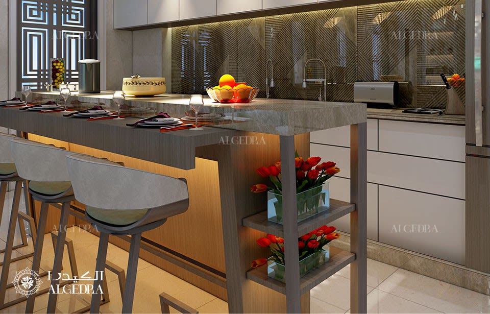 kitchen interior design Dubai