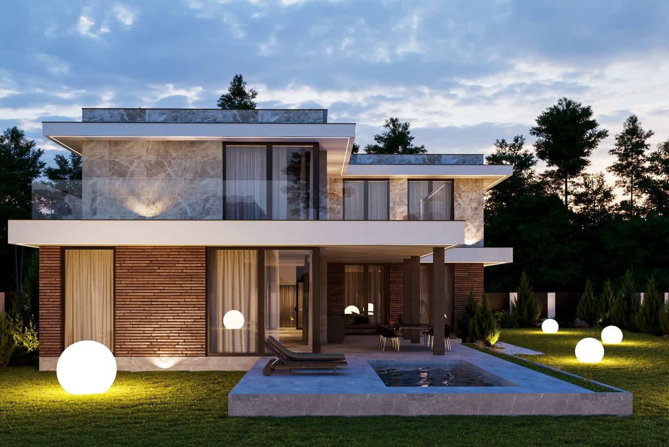 High-end landscape architecture UAE