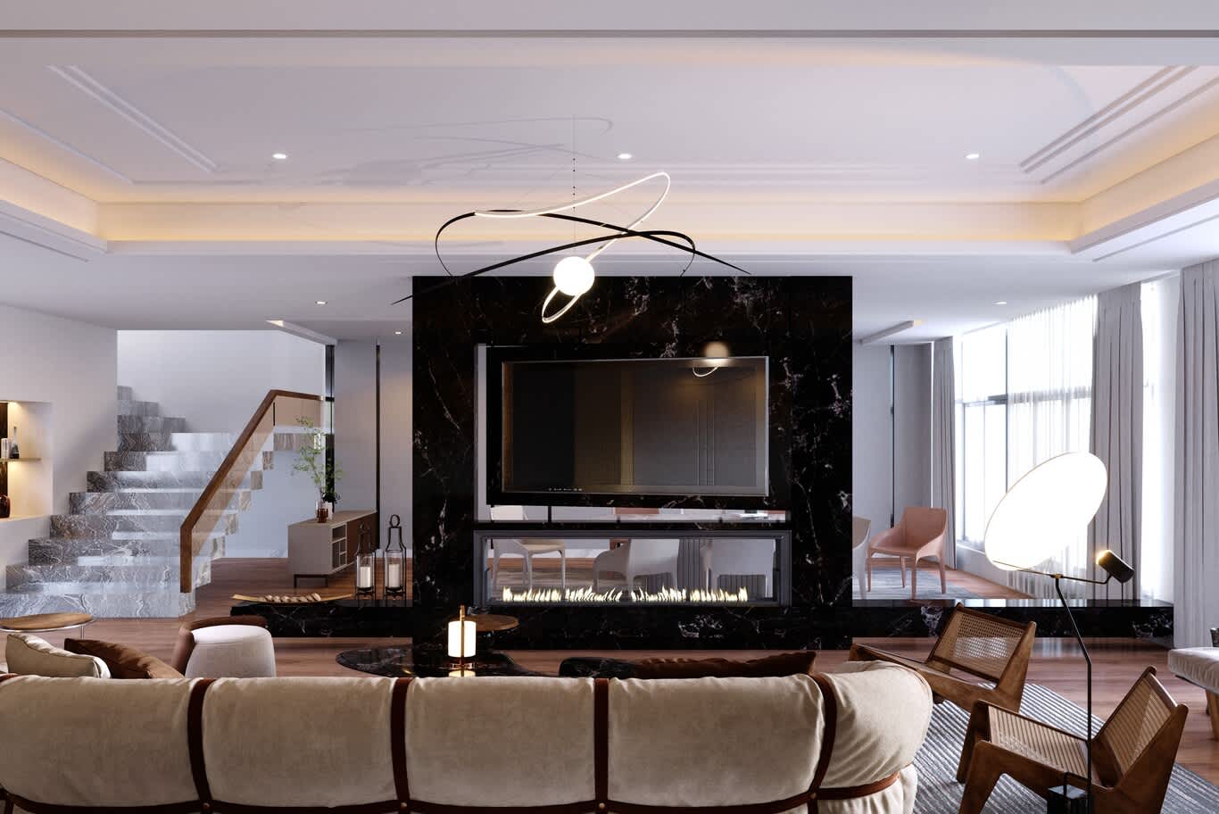 Bloom Living villa family room