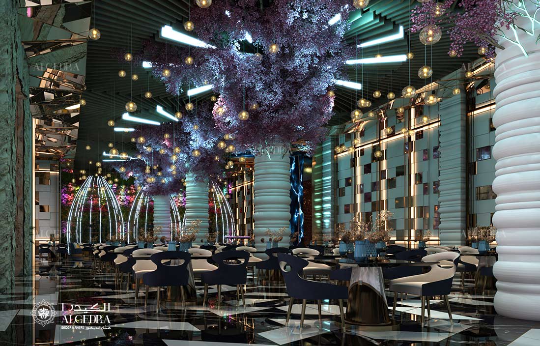 modern arabic restaurant interior design