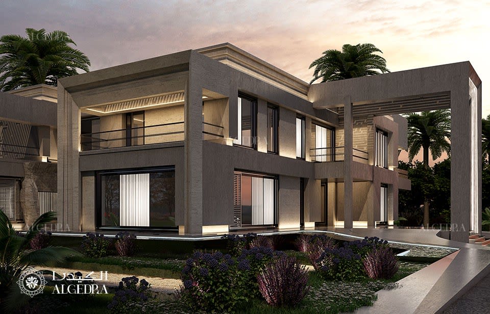 villa architecture design project