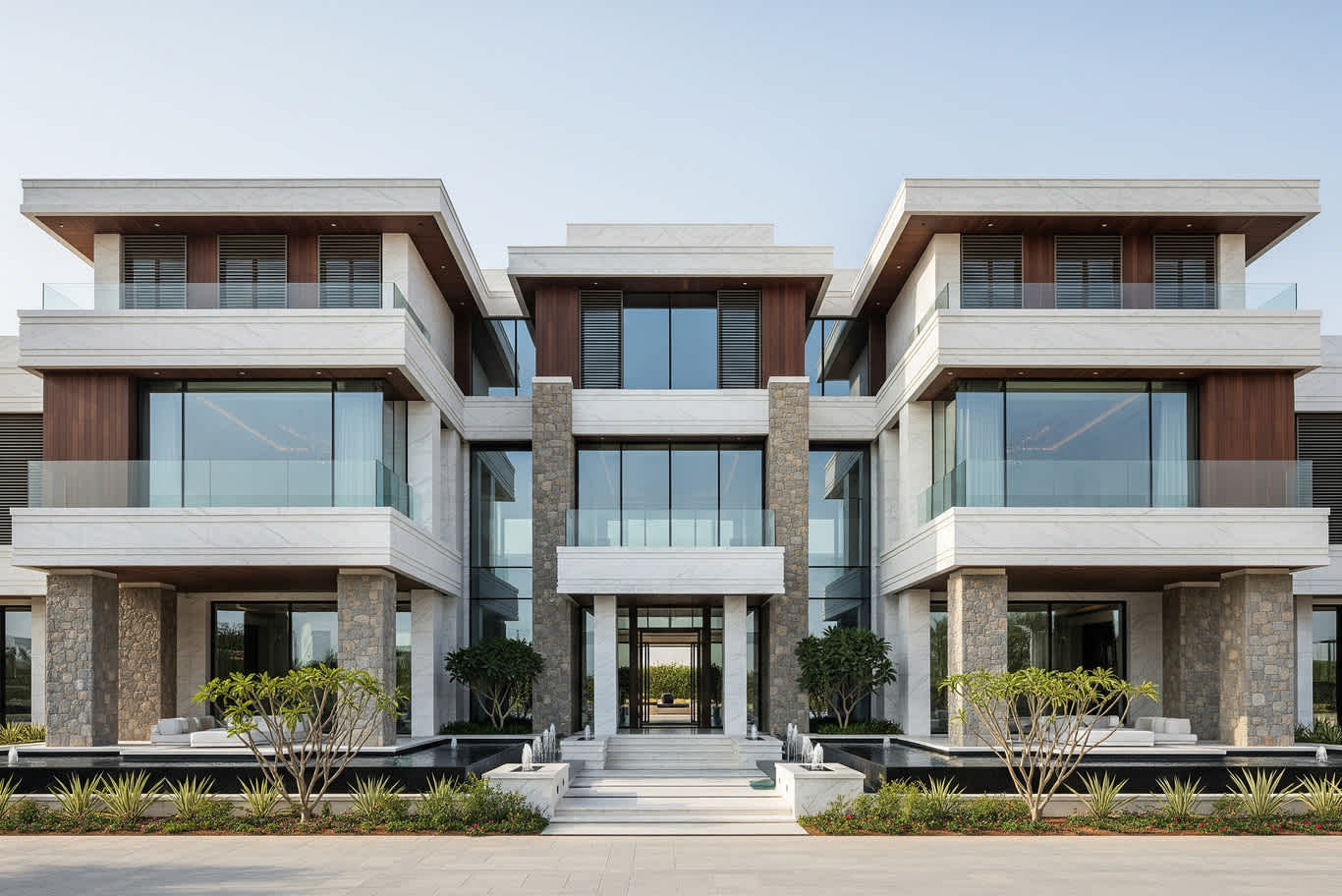 bespoke villa exterior design