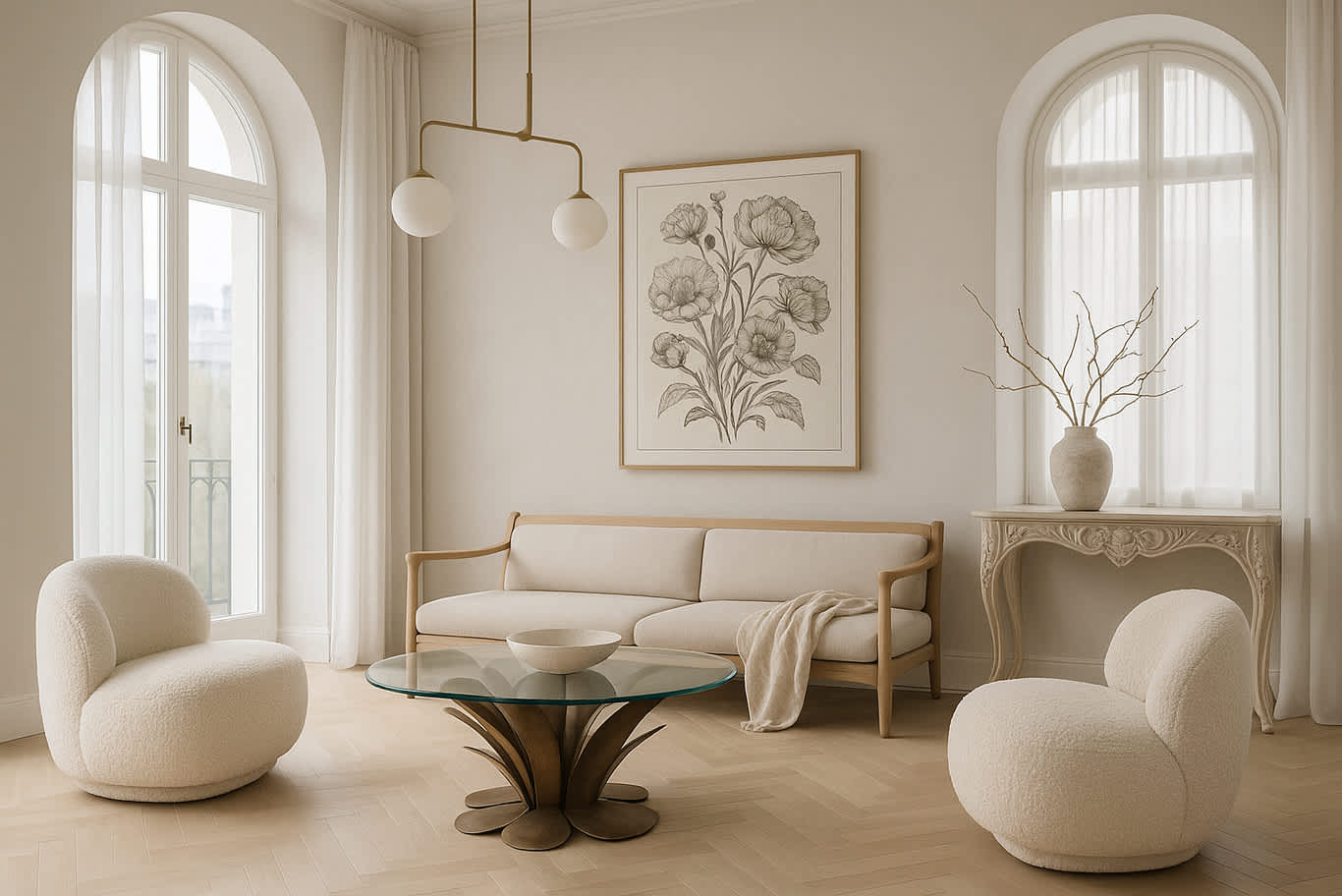 art nouveau interior decor