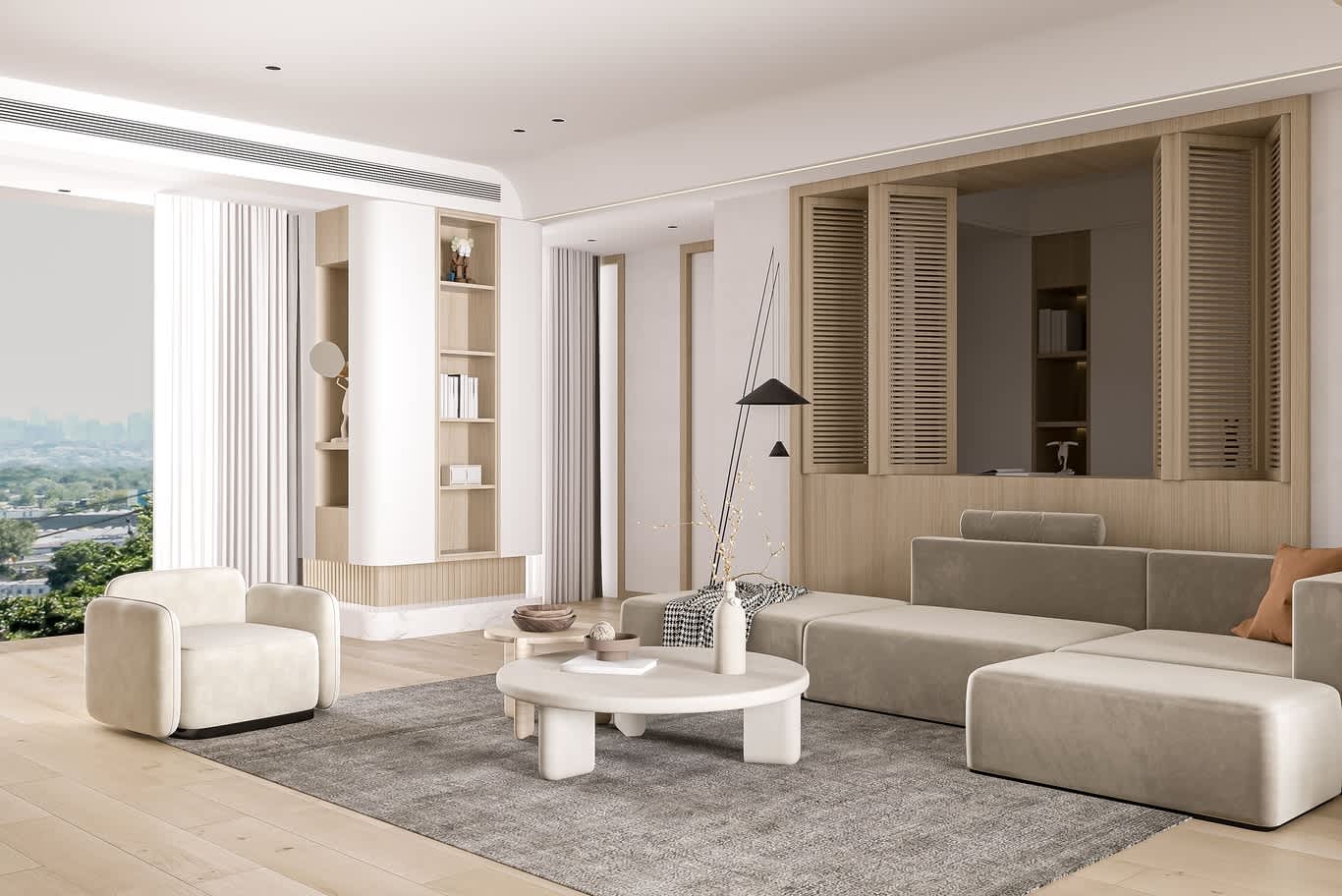 أفكار تصميم المساحات المفتوحة الفاخرة