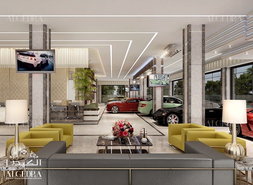 motor showroom design