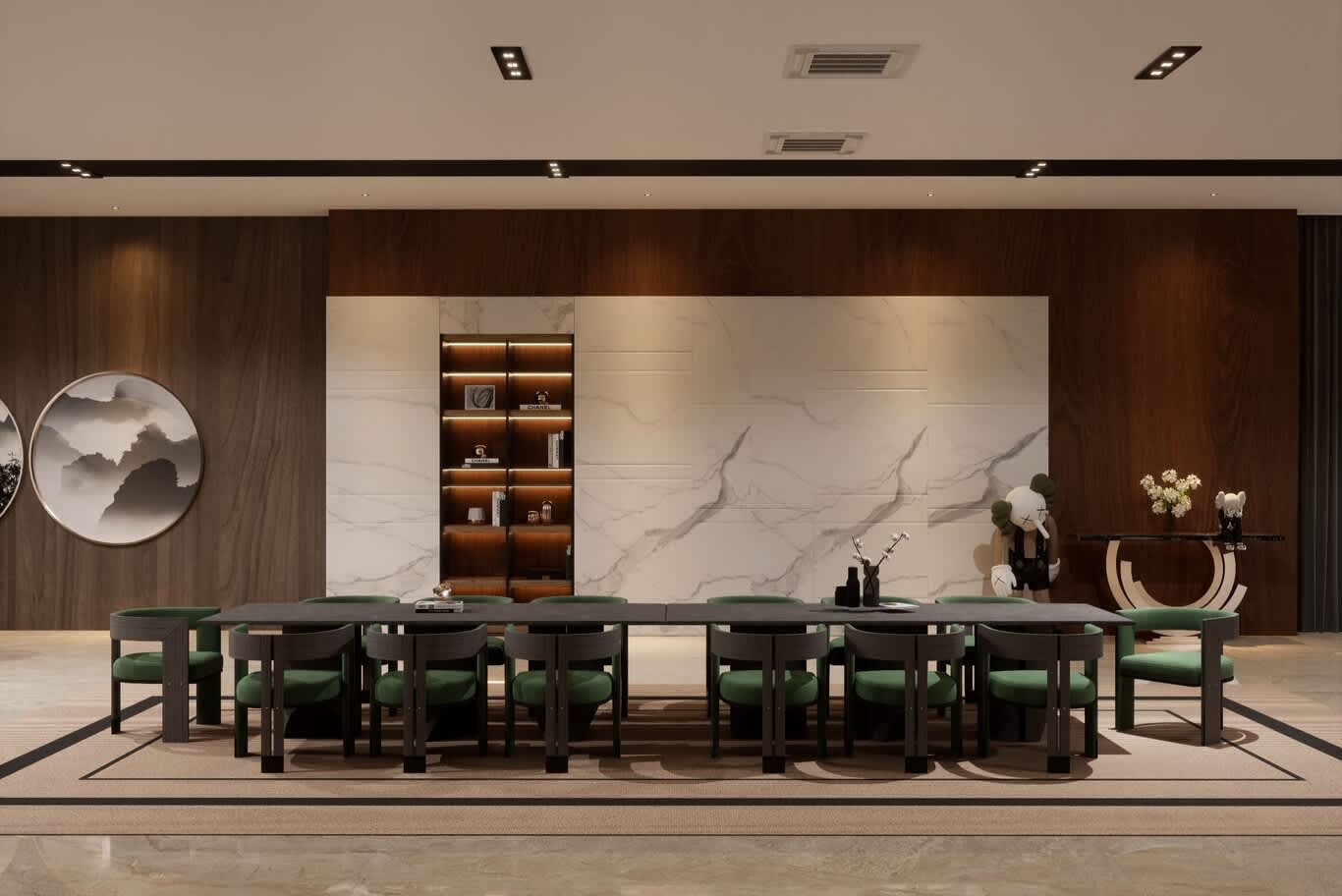 villa mezzanine design Qatar