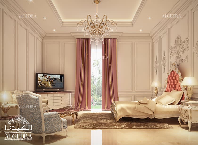 interior bedroom design for villa