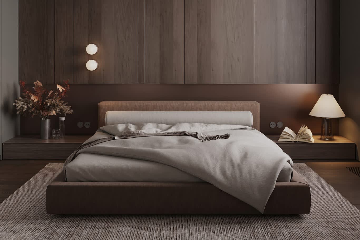 Ultra luxury bedroom interior Dubai