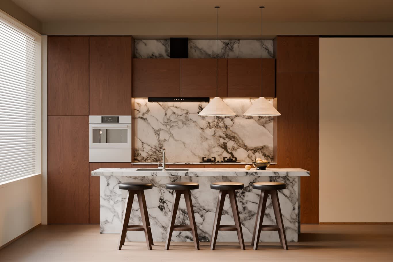 peninsula kitchen
