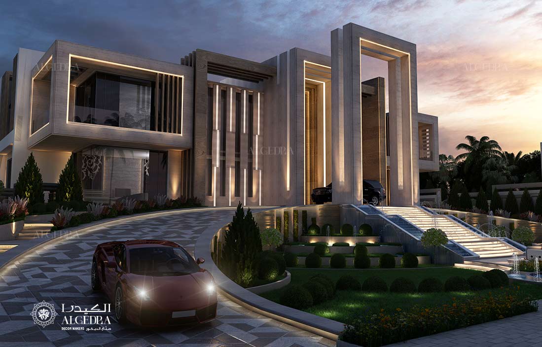 أفكار تصميم المنزل الخارجي