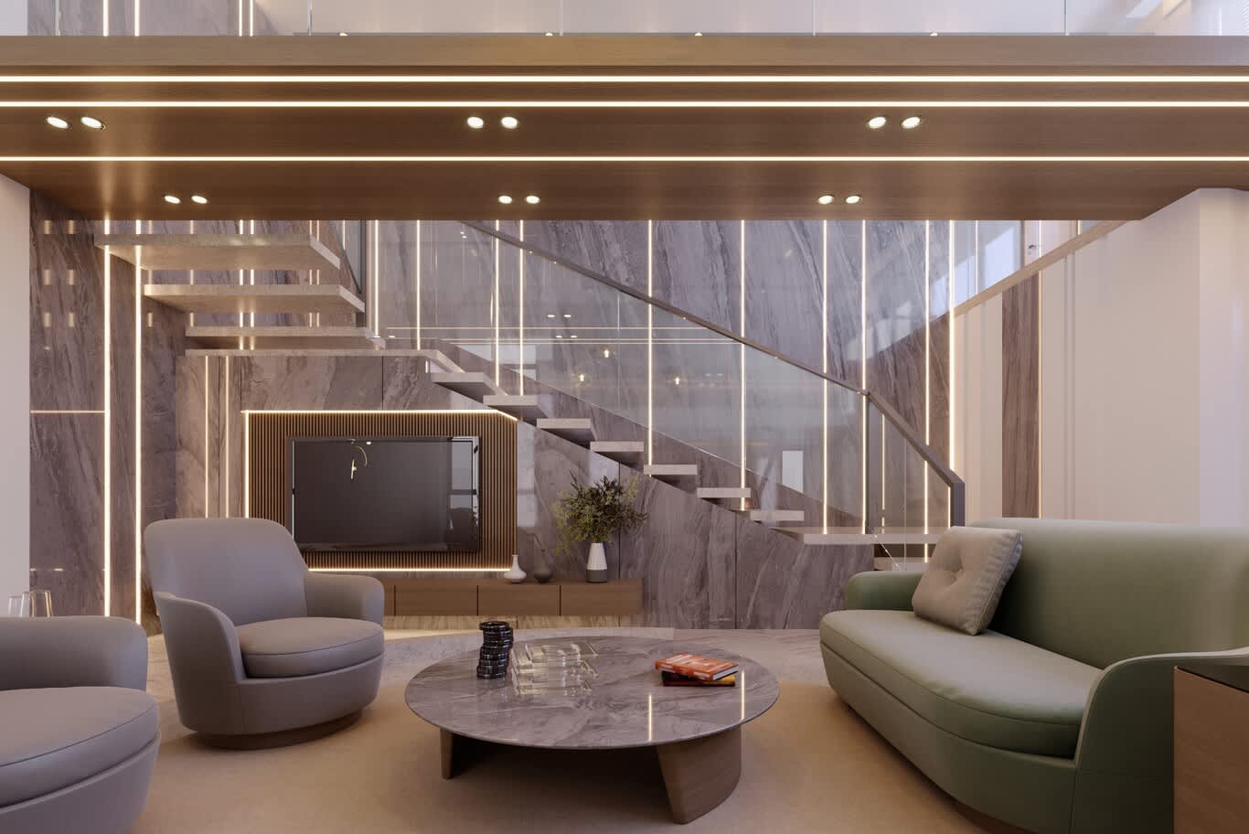 Sas Al Nakhl villa interior design