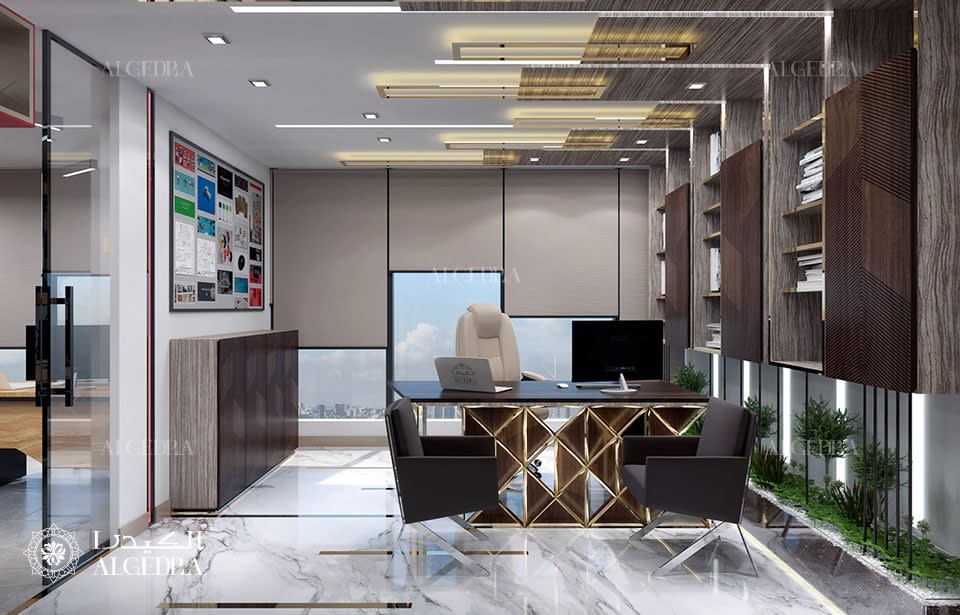 office building interior design