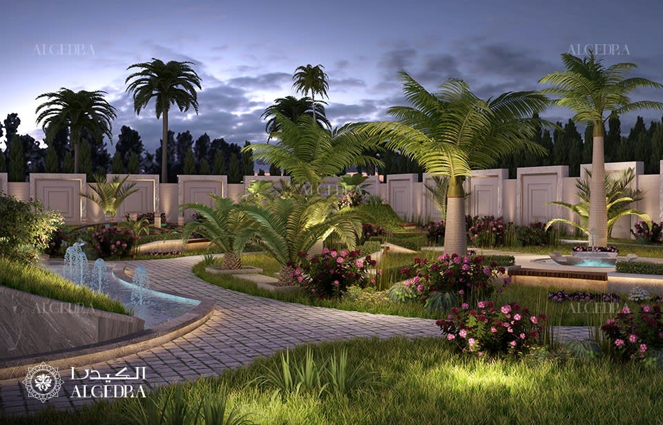 villa landscape design