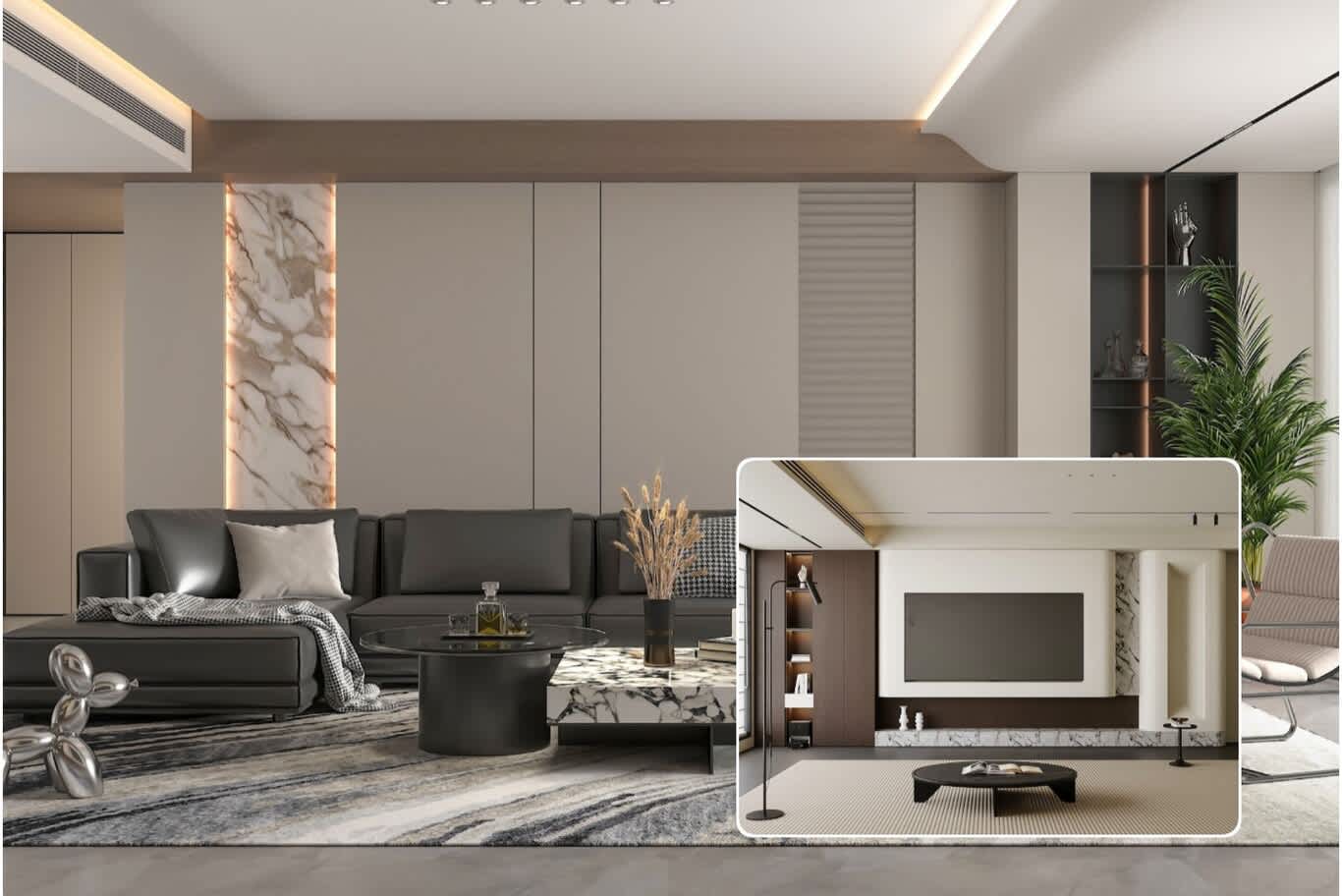 living room design UAE