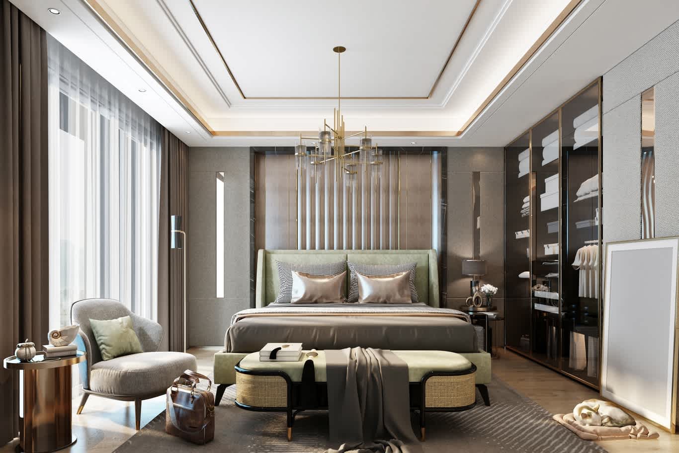 luxury bedroom interior design