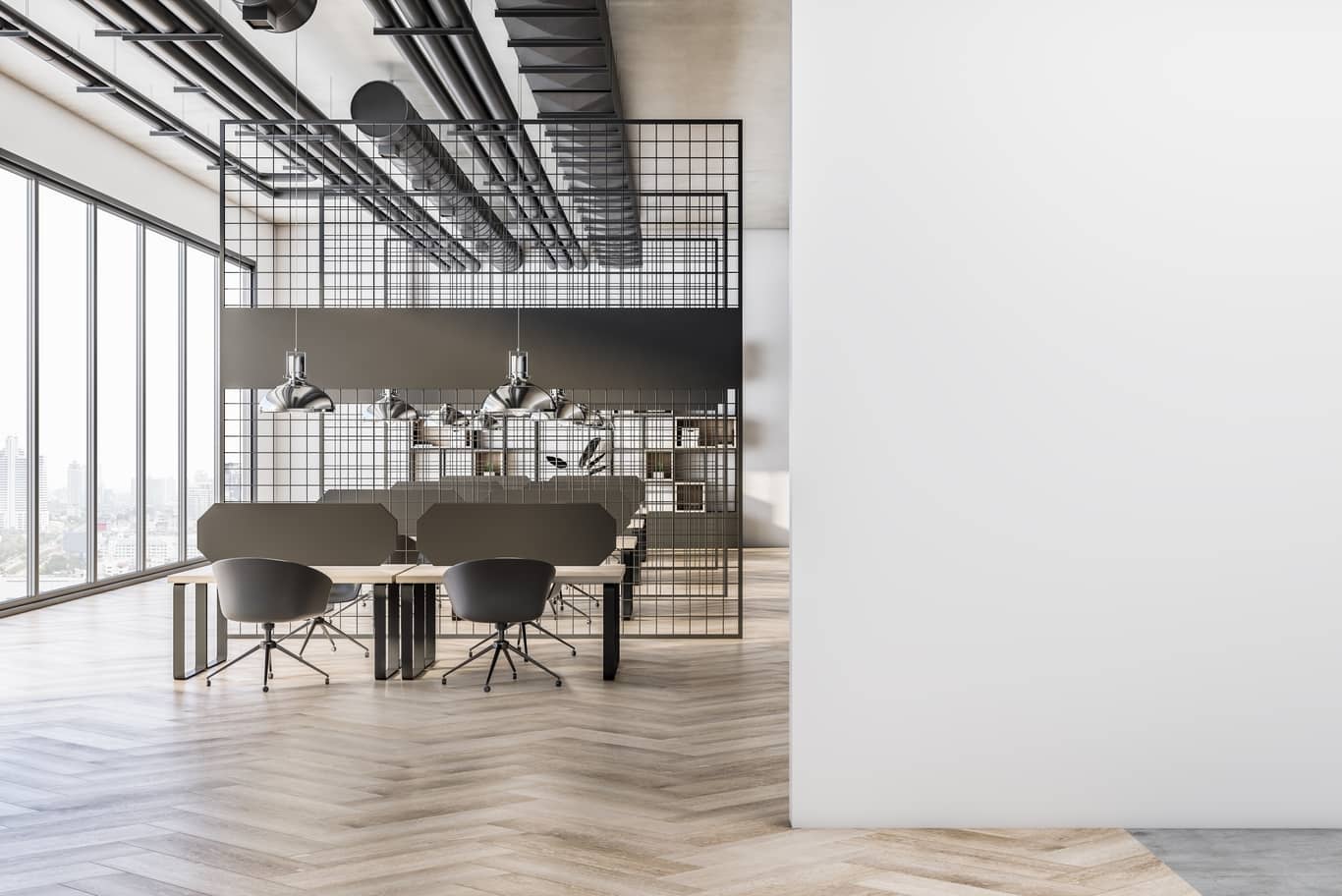 Low budget office design Dubai