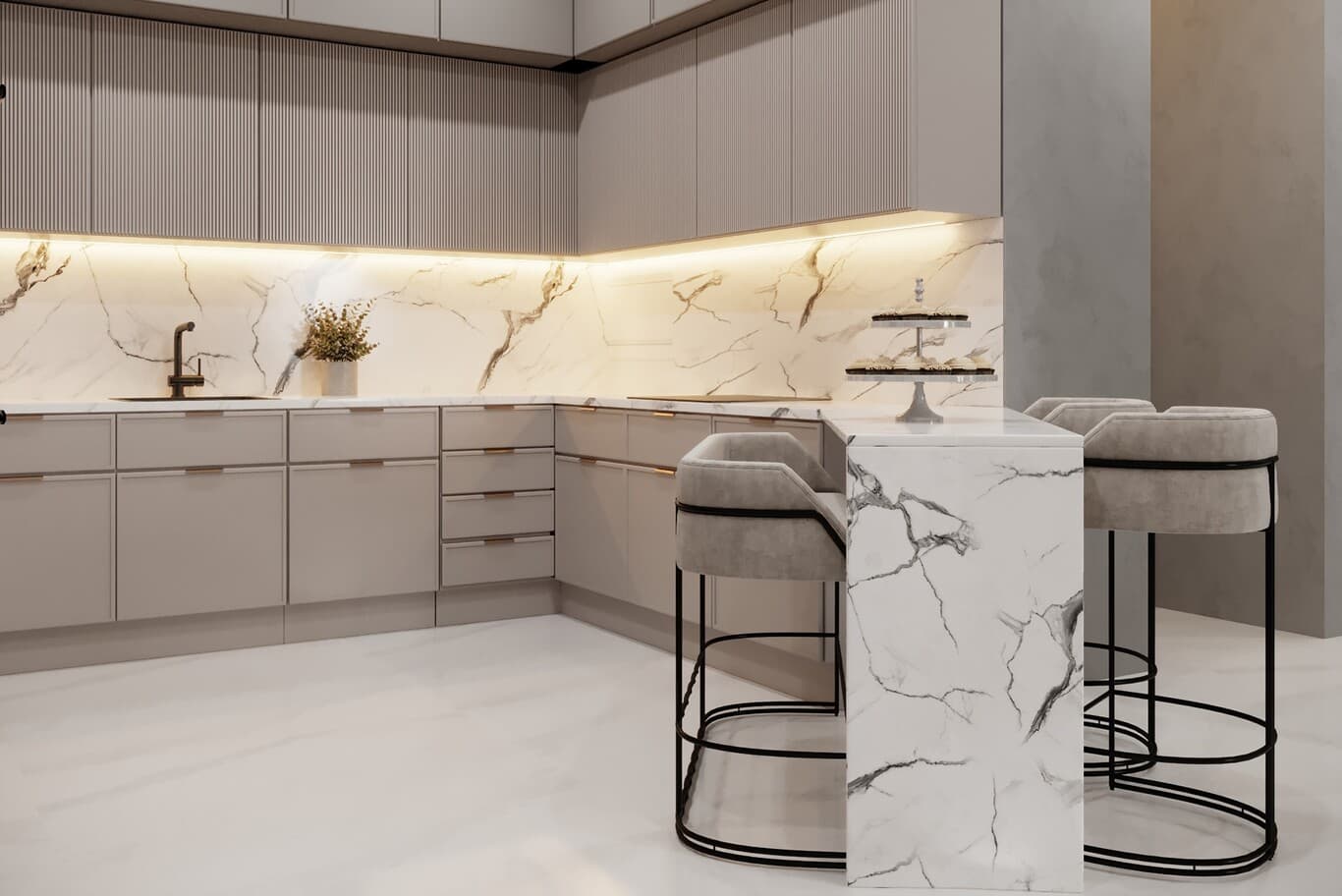 apartment fit-out in Lusail