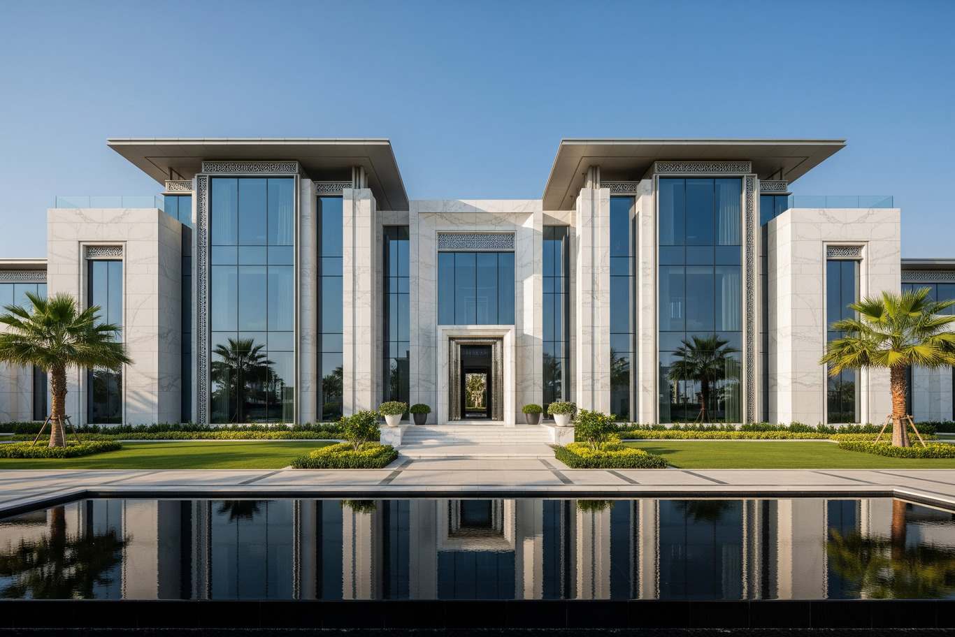 contemporary villa interior design