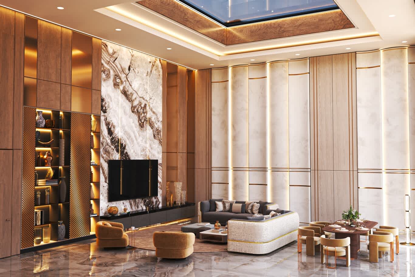 penthouse entrance ideas