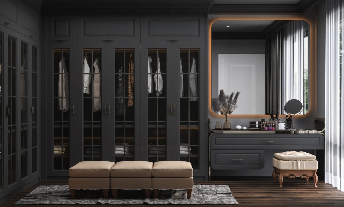 interior design dressing room