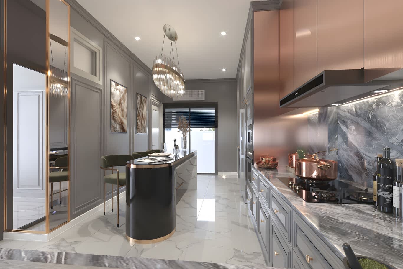 luxury villa fit-out UAE