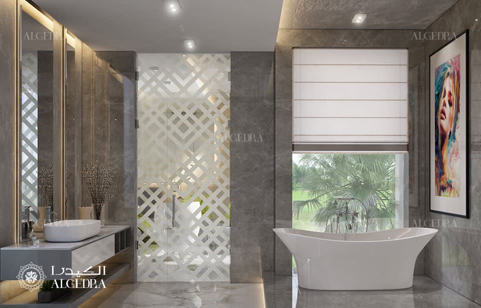 villa bathroom design