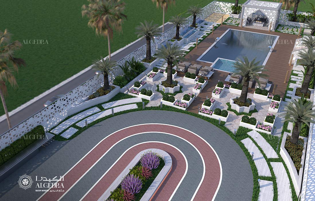 تصميم المناظر الطبيعية السكنية في دبي