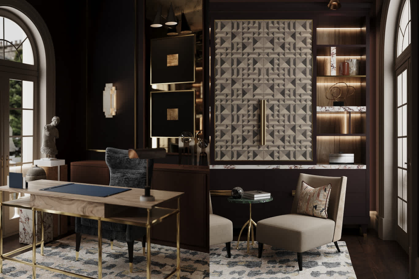 خدمات التصميم الداخلي عبر الإنترنت في البحرين