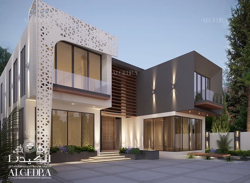 modern architecture design house UAE