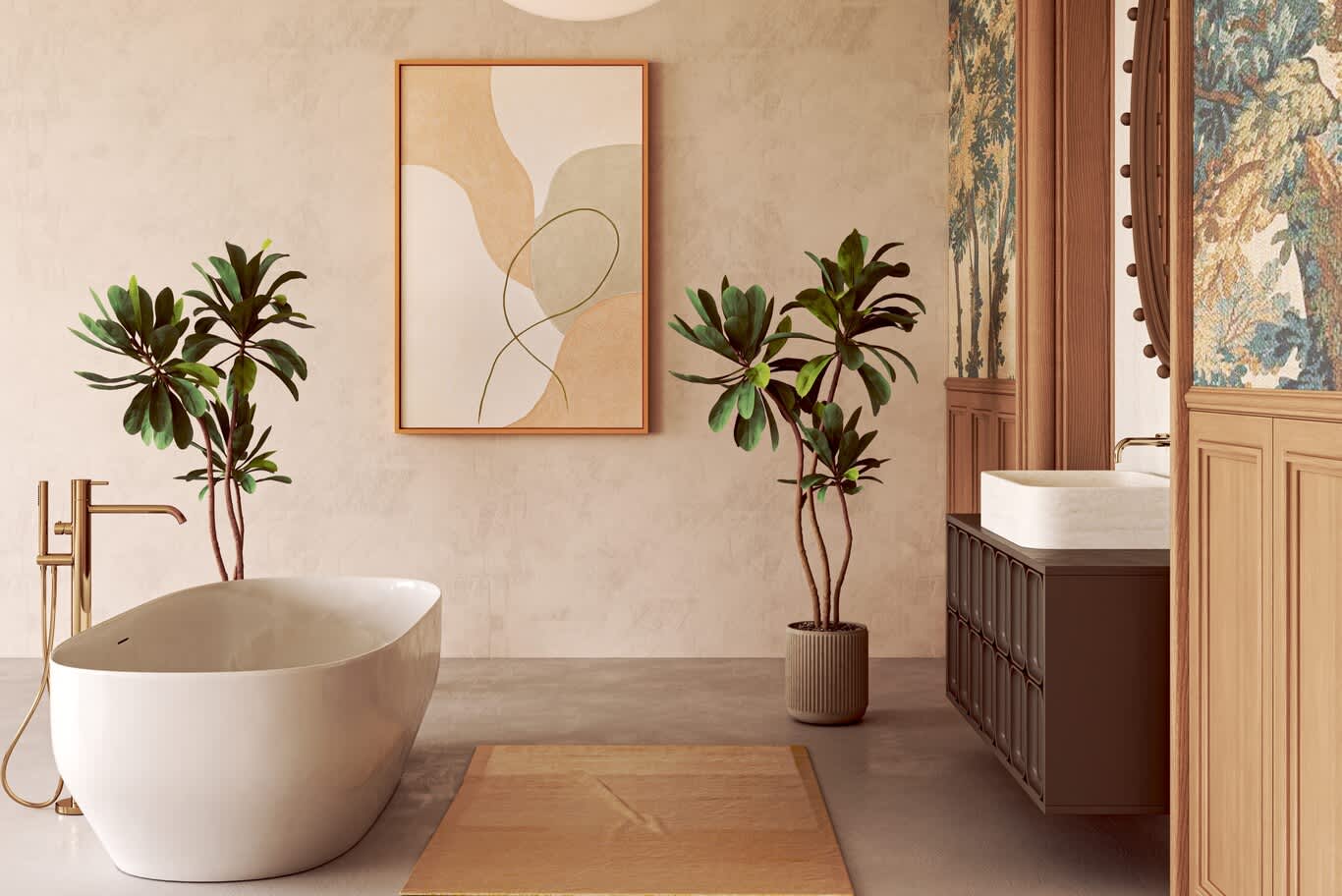 Al Barari luxury bathroom