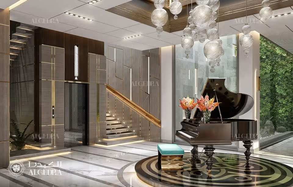 تصميم مدخل فيلا