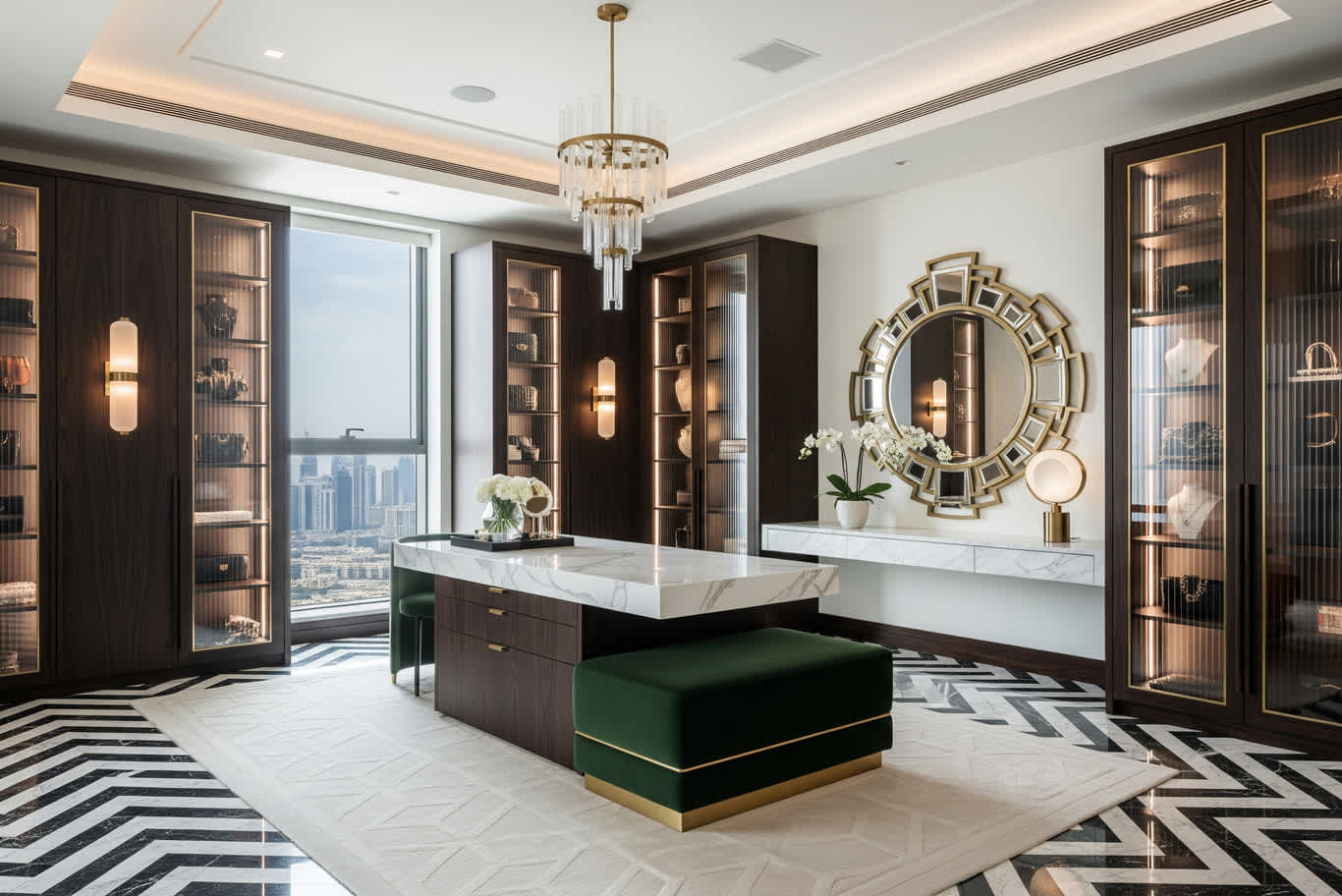 غرفة ملابس الجرف عجمان