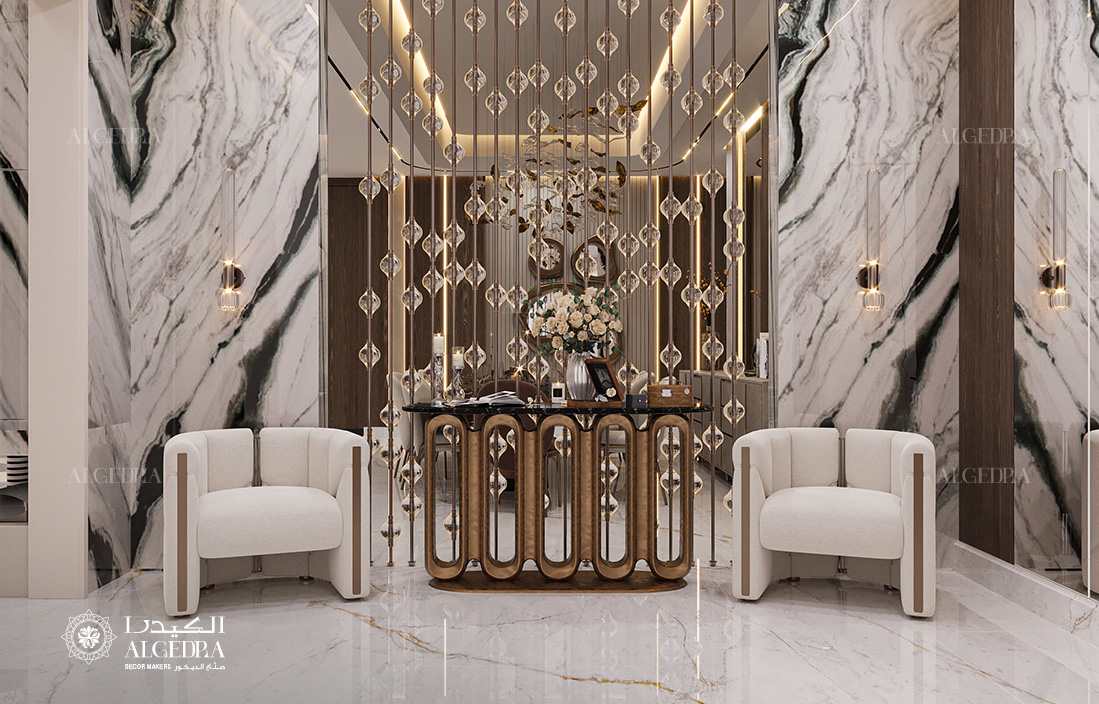تصميم بهو مدخل فاخر
