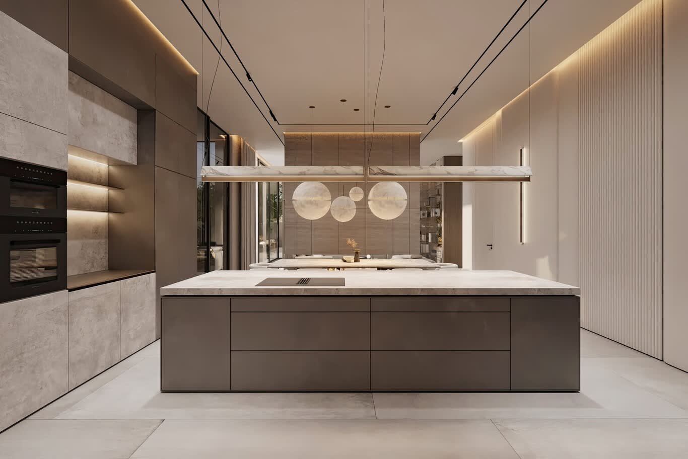 ديكور فلل دبي لاند