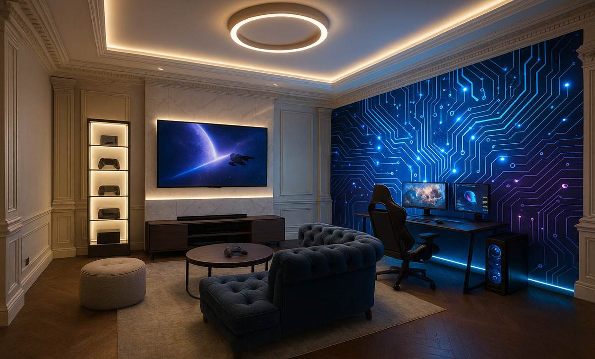 video game room design